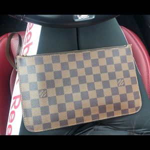 Louis Vuitton Damier Ebene Pouch Wrislet